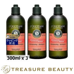 ロクシタン ファイブハーブス リペアリングシャンプー  300ml x 3 (シャンプー)｜treasurebeauty