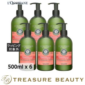 【送料無料】ロクシタン ファイブハーブス リペアリングコンディショナー  500ml x 6【仕入れ...まとめ買い｜treasurebeauty