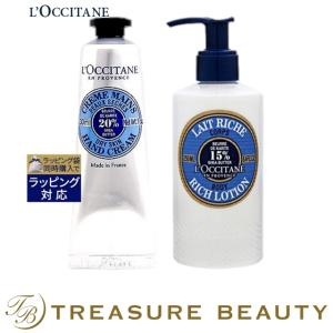 ロクシタン シア ハンドクリーム 30ml とシア リッチボディローション 250ml のセット   (ハ...｜treasurebeauty