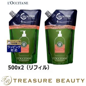 ロクシタン ファイブハーブス リペアリングシャンプー ＆ コンディショナーセット  500x2（リ...｜treasurebeauty