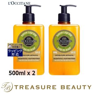 ロクシタン シア リキッドハンドソープ ヴァーベナ 限定ビッグサイズ！ 500ml x 2 (ハンドウ...｜treasurebeauty