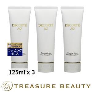 【送料無料】コスメデコルテ AQ クレンジングクリーム もっとお得な3個セット 125ml x 3 (ク...｜treasurebeauty