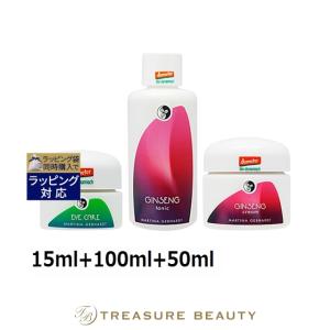 【送料無料】マルティナ アイケアクリーム ＆ ジンセナ フェイシャルローション ＆ ジンセナ ク...