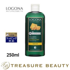 ロゴナ ボリュームシャンプー・ビール＆はちみつ  250ml (シャンプー)｜treasurebeauty