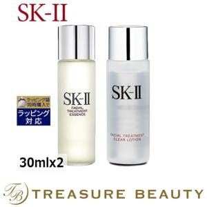 SK2 フェイシャル トリートメント エッセンス + クリア ローション セット  30mlx2 (化粧水) ...｜treasurebeauty