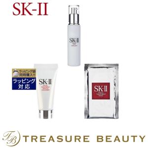 【送料無料】SK2 ピテラベーシックケア 3点セット/FLエマルジョン 100g ＋ FTマスク 1枚 ＋ F...｜treasurebeauty