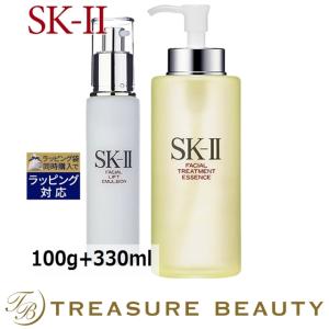 【送料無料】SK2 フェイシャル リフト エマルジョン＋ エッセンス セット  100g+330ml (スキ...｜treasurebeauty