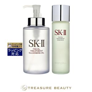 【送料無料】SK2 ピテラベーシックケア 2点セット/FT クレンジングオイル 250ml ＋ FT エッ...