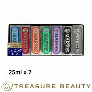 マーヴィス ブラック・ボックスセット  25ml x 7 (歯磨き粉) マービス Marvis｜treasurebeauty