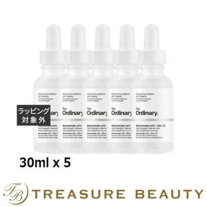 THE ORDINARY ジ オーディナリー ナイアシンアミド 10% + 亜鉛 1% お得な5個セット 30ml x 5 ...まとめ買い｜treasurebeauty