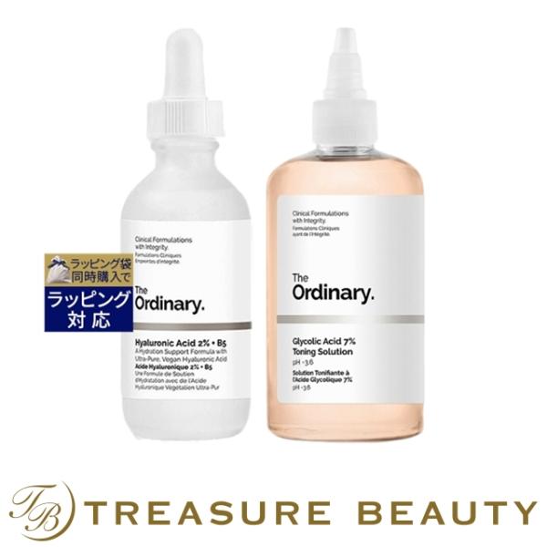 THE ORDINARY ジ オーディナリー ヒアルロン酸2%+ビタミンB5 60ml とグリコール...