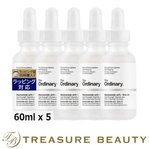 【送料無料】THE ORDINARY ジ オーディナリー ナイアシンアミド 10% + 亜鉛 1% お得な5個セッ...｜treasurebeauty