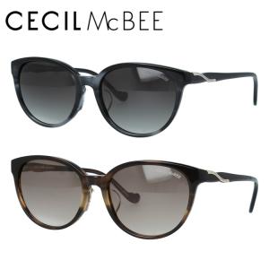 セシルマクビー サングラス アジアンフィット CECIL McBEE CMS 1053 54 レディース プレゼント ギフト ラッピング無料｜treasureland