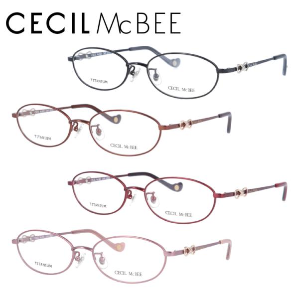 メガネ フレーム セシルマクビー CECILMcBEE PCメガネ ブルーライトカット 老眼鏡 伊達...