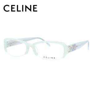 メガネ フレーム セリーヌ CELINE PCメガネ ブルーライトカット 老眼鏡 伊達 ブランド おしゃれ めがね VC1706M 52 07P5 ハーフリム プレゼント ギフト｜treasureland