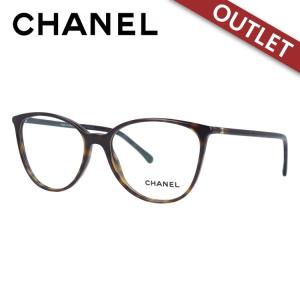 訳あり アウトレット メガネ フレーム シャネル CHANEL メガネ PC 老眼鏡 伊達 ブランド CH3373 C714 54｜treasureland