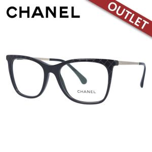 訳あり アウトレット メガネ フレーム シャネル CHANEL メガネ PC 老眼鏡 伊達 ブランド CH3379 C501 52｜treasureland