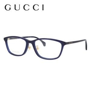 グッチ メガネ フレーム 伊達メガネ 老眼鏡 ブルーライトカット リーディンググラス アジアンフィット GUCCI GG1356OJ 004 55 スクエア メンズ レディース｜treasureland