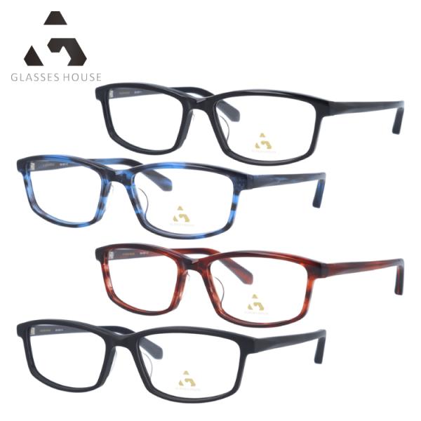 メガネ フレーム グラスハウス GLASSES HOUSE PCメガネ ブルーライトカット 老眼鏡 ...