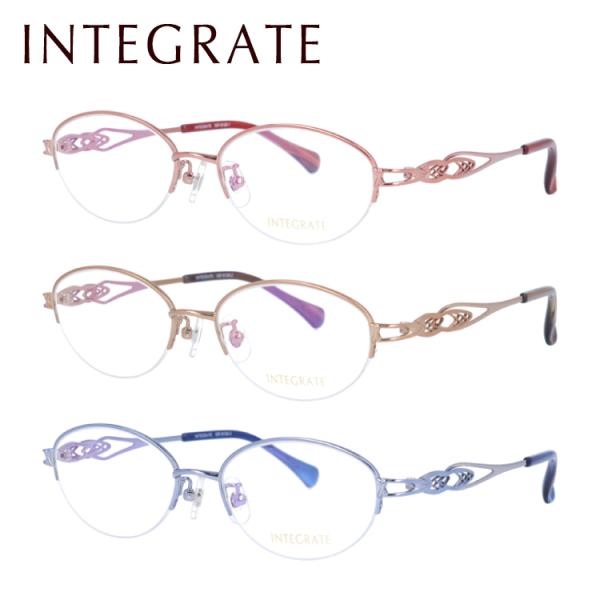 メガネ フレーム インテグレート INTEGRATE PCメガネ ブルーライトカット 老眼鏡 伊達 ...