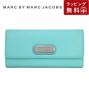 マーク バイ マークジェイコブズ 長財布 ブルー 青 New Q Long Trifold Color 492 M0005348 レディース 女性 プレゼント ギフト ラッピング無料｜treasureland