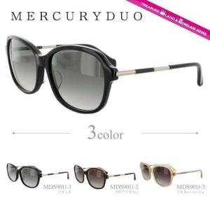 マーキュリーデュオ サングラス MERCURYDUO MDS9011-1/MDS9011-2/MDS9011-3 アイウェア 紫外線 UV レディース 女性 プレゼント ギフト ラッピング無料｜treasureland