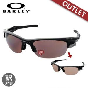 訳あり アウトレット オークリー サングラス 偏光 アジアンフィット OAKLEY ファストジャケット OO9162-05 Polished Black / 00 Grey Polarized 海外正規品