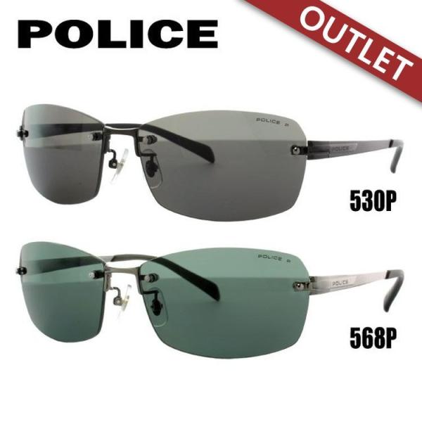 訳あり ポリス サングラス POLICE SPL269J 530P/568P 60 偏光レンズ アイ...