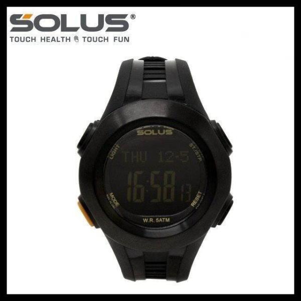 訳あり アウトレット ソーラス 腕時計 防水 SOLUS 01-101-01 ブラック 黒 メンズ ...