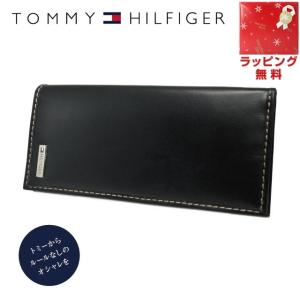 トミーヒルフィガー 財布 TOMMYHILFIGER メンズ 男性 長財布 0092-5478 01 ブラック 小銭入れ有 サイフ レザー 革 プレゼント ギフト ラッピング無料｜treasureland