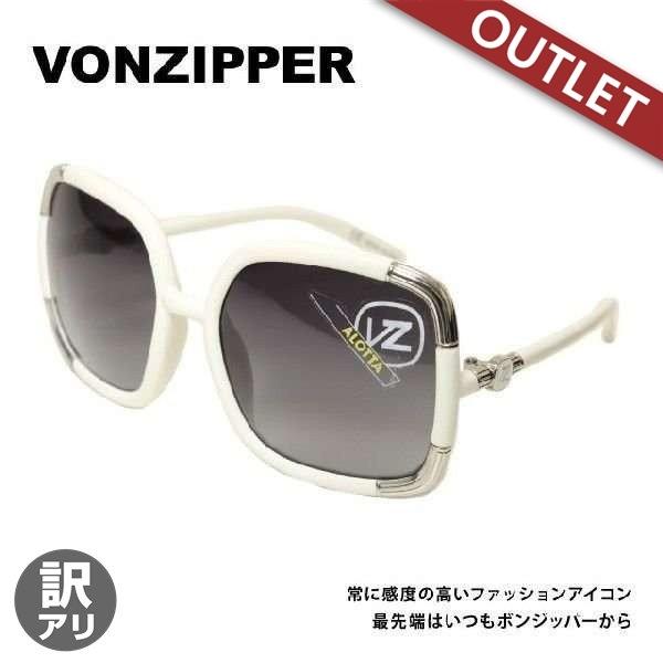 訳あり ボンジッパー サングラス VONZIPPER アロッタ ALOTTA WGC WHITE G...