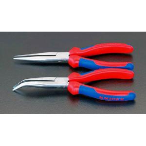 エスコ 200mmメカニックプライヤー(グリップ付/先曲 EA537PB-7