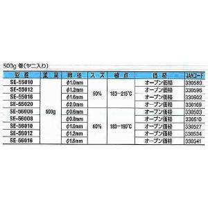 グット goot　電線・端子用はんだ　500g　SE-55012｜treasuretown