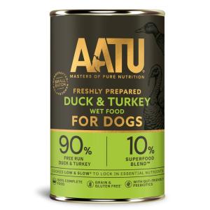 アートゥー　AATU ドッグフード ウエット缶 400g × 11個 AATU アートゥー チキン ウェットドッグフード 全犬種成犬用 400g