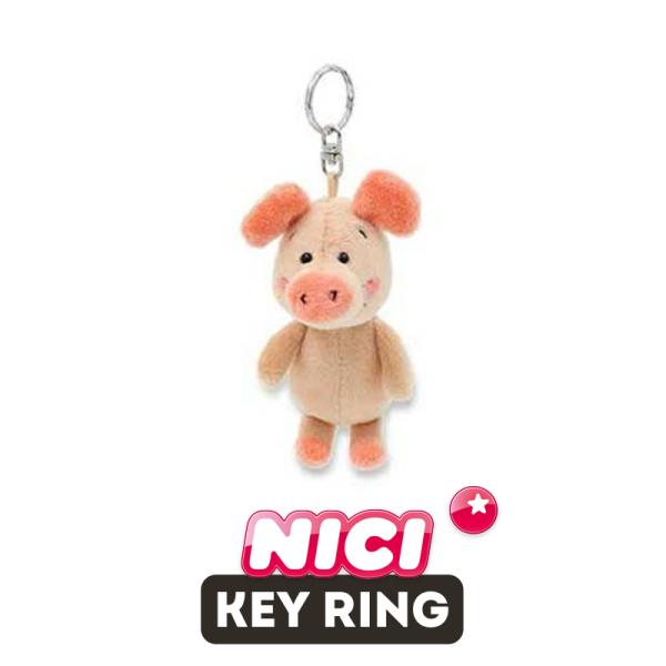 NICI（ニキ）キーリング  ウィブリー ピッグ　/Key Ring（Wibbly Pig/ブタのウ...