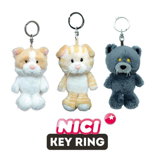 NICI（ニキ）キーリング スコティッシュフォールド エキゾチックショートヘア ブリティッシュショー...