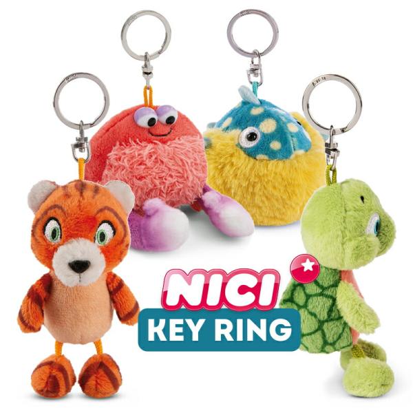 NICI（ニキ）キーリング / Key Ring サンセットドリーム2024（タイガー/タートル/フ...