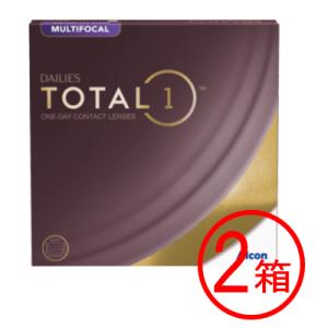 デイリーズトータルワンマルチフォーカル 1箱90枚入 2箱セット アルコン 遠近両用 1日交換  ワンデー 1day コンタクト レンズ クリアレンズ　要処方箋｜tree