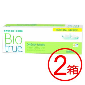 バイオトゥルーワンデーマルチフォーカル 1箱30枚入 2箱　1日交換  遠近両用　ワンデー 1day コンタクト レンズ ボシュロム　送料無料｜tree