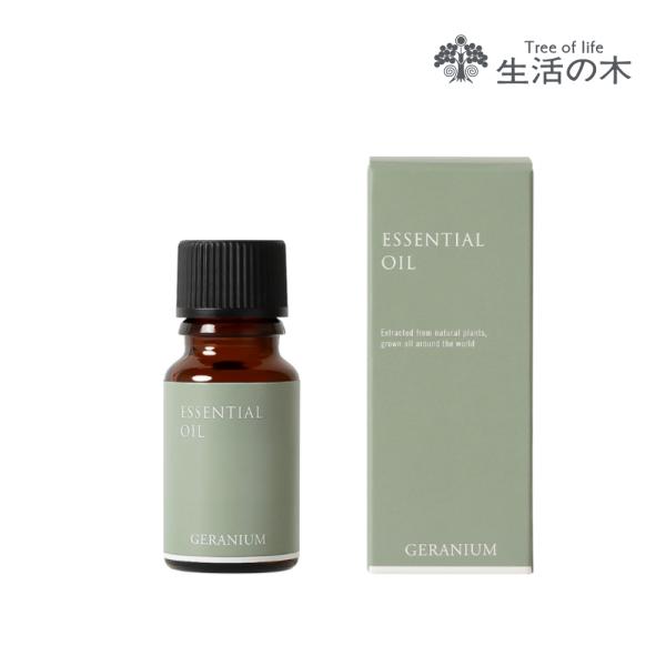 生活の木 公式 ゼラニウム精油 / Geranium 10ml アロマ アロマオイル 精油 エッセン...