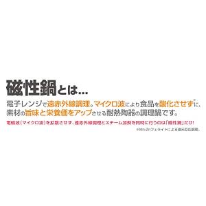 【在庫僅少!ポイント3倍】磁性鍋 電子レンジ専...の詳細画像2
