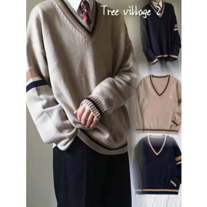 スクールセーター 男子 女子 ニッケ ライン入り ニットセーター