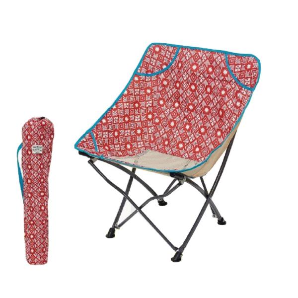 SALE セール アウトドアチェア ファニーフィールド ネイティブレッド イス ピクニック アウトド...