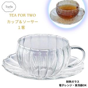 ウェーブ ミルクピッチャー ＆ シュガーポットセット ガラス 耐熱