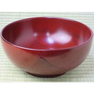 みよし漆器本舗 丼椀 渕太 根来 漆塗り どんぶり 丼 天然木製 汁椀