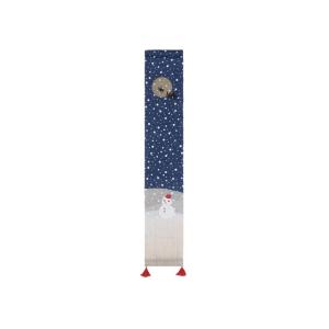 ミニ 豆 タペストリー スノークリスマス 京都 洛柿庵 麻 布 10×60ｃｍ 冬 クリスマス Xmas Xマス サンタ スノーマン 和 豆タペ 壁掛け 四季 春夏秋冬