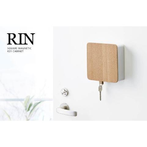 SALE セール マグネット キーフック ２段 リン RIN ナチュラル キーボックス キーフック ...