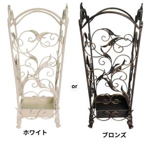 アンティーク調 傘立て リリィ リリー ( ホ...の詳細画像1