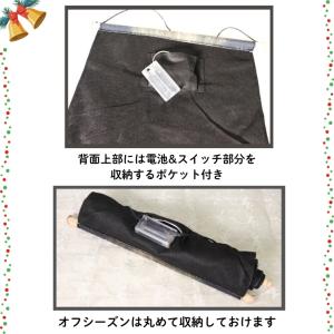 クリスマス LED ウォール タペストリー デ...の詳細画像4