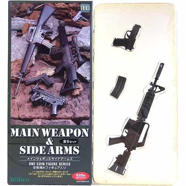 【6A】 コトブキヤ 1/6 メインウェポン＆サイドアームズ XM177＆P228 (ブラックカラー...